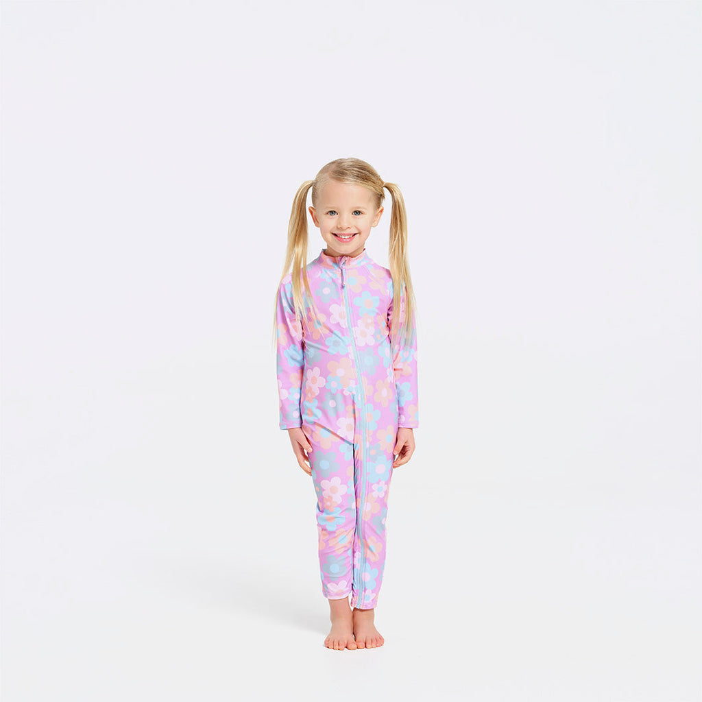  Toddler Posy Swim Zip Suit