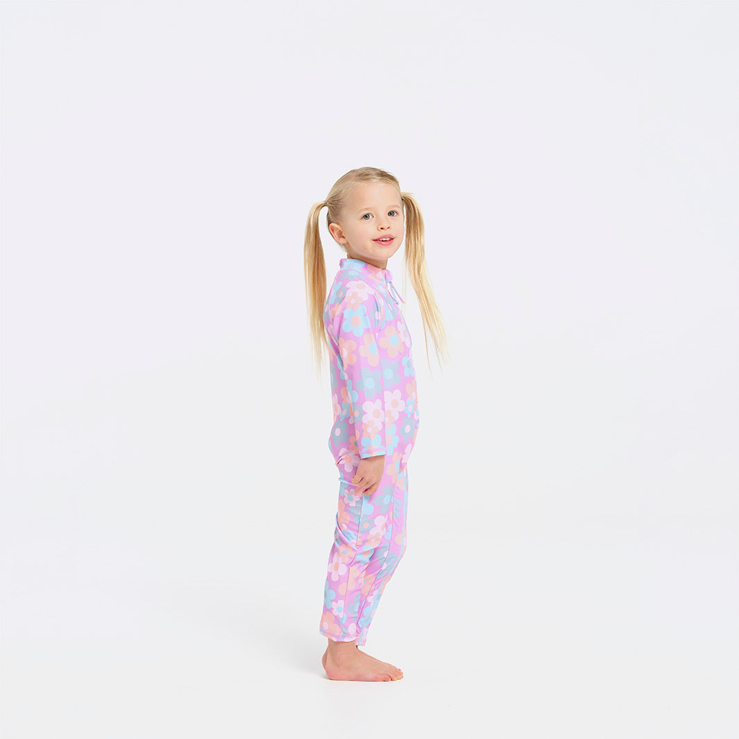  Toddler Posy Swim Zip Suit