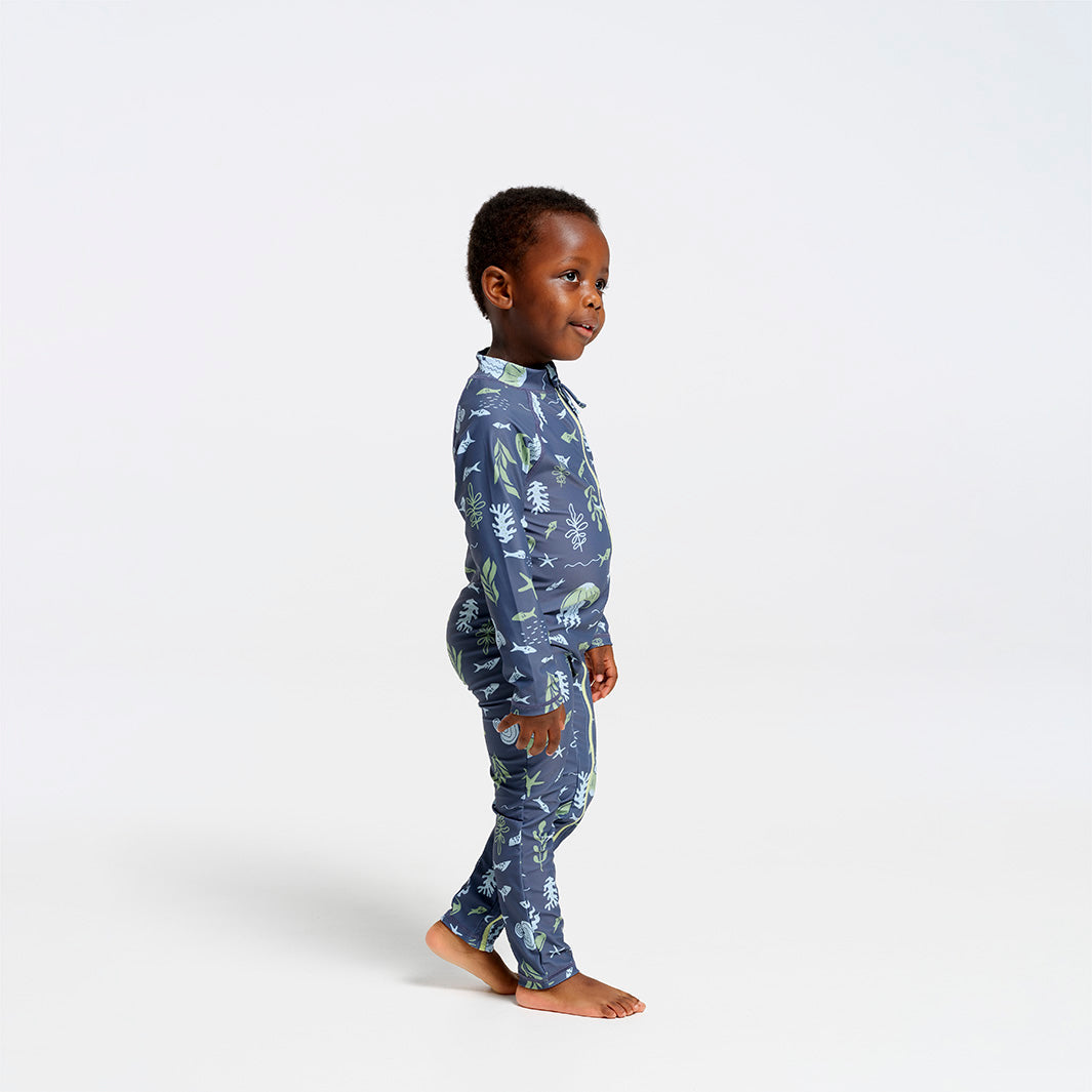  Toddler Deep Sea Swim Zip Suit