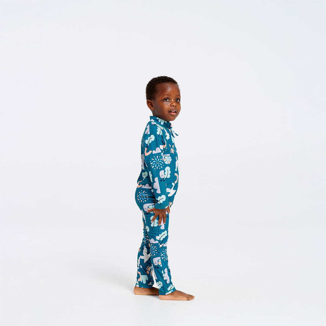  Toddler Gull Swim Zip Suit