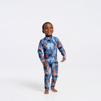  Toddler Safari Swim Zip Suit