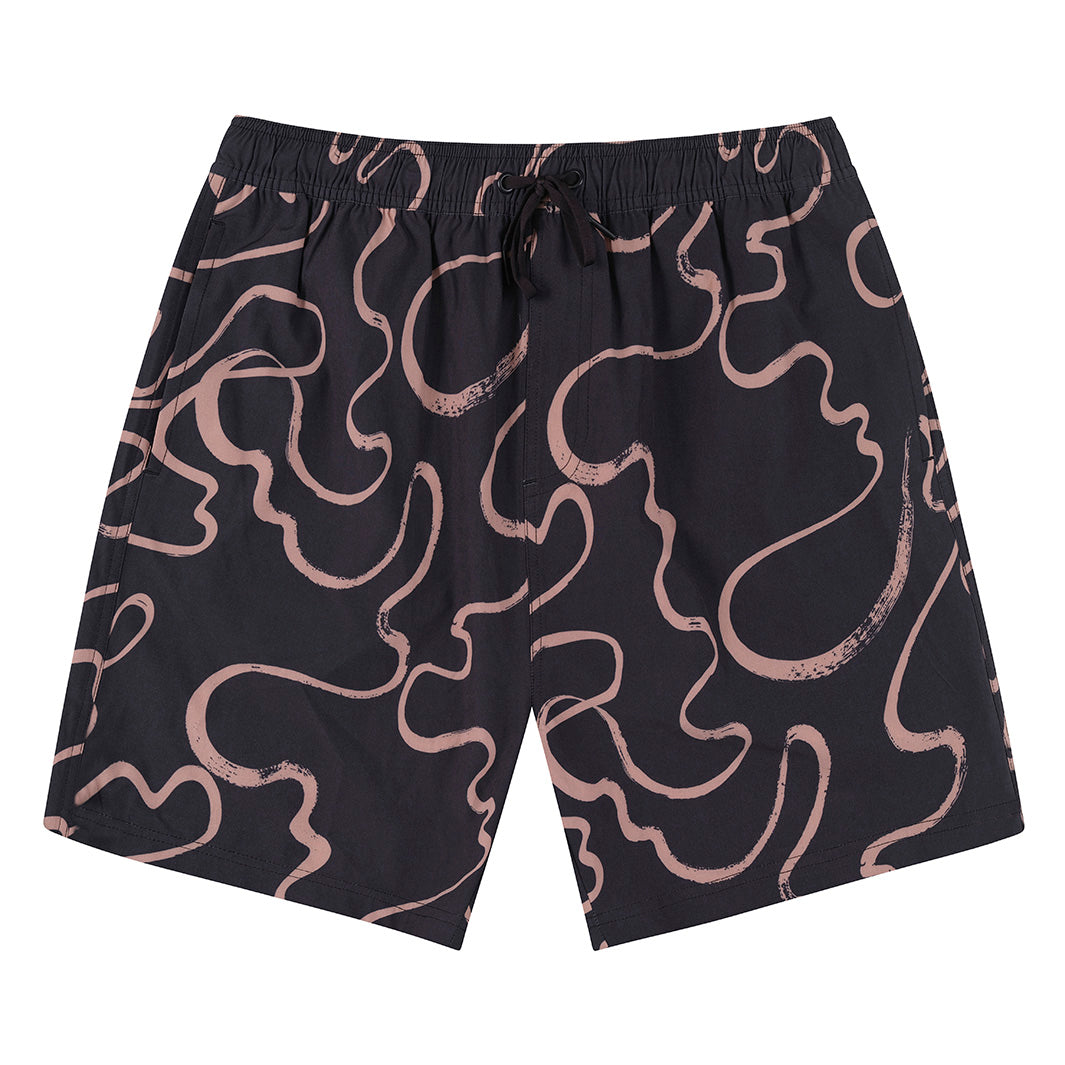  Mens Swirl Boardshorts