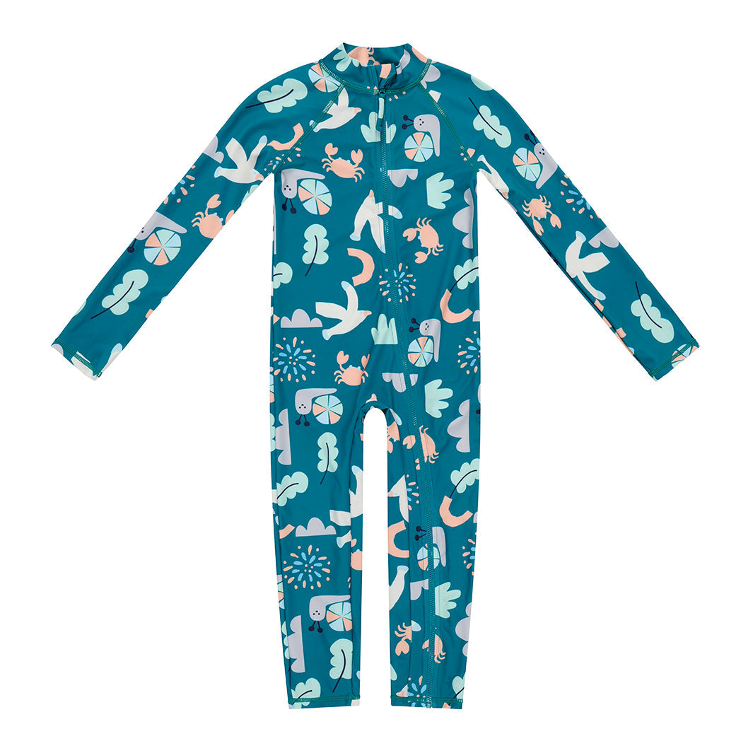  Toddler Gull Swim Zip Suit