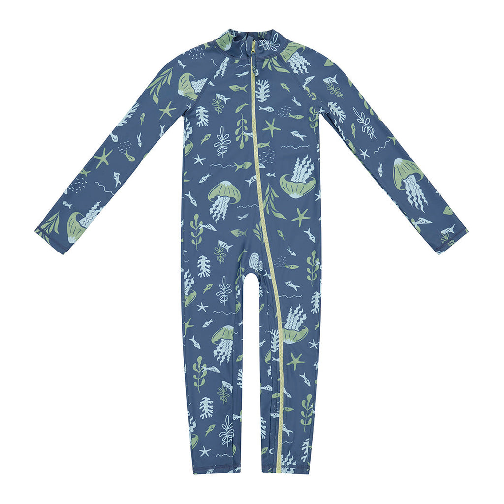  Toddler Deep Sea Swim Zip Suit