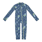  Toddler Deep Sea Swim Zip Suit