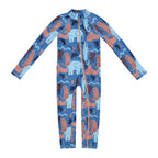  Toddler Safari Swim Zip Suit