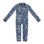  Toddler Shell Swim Zip Suit