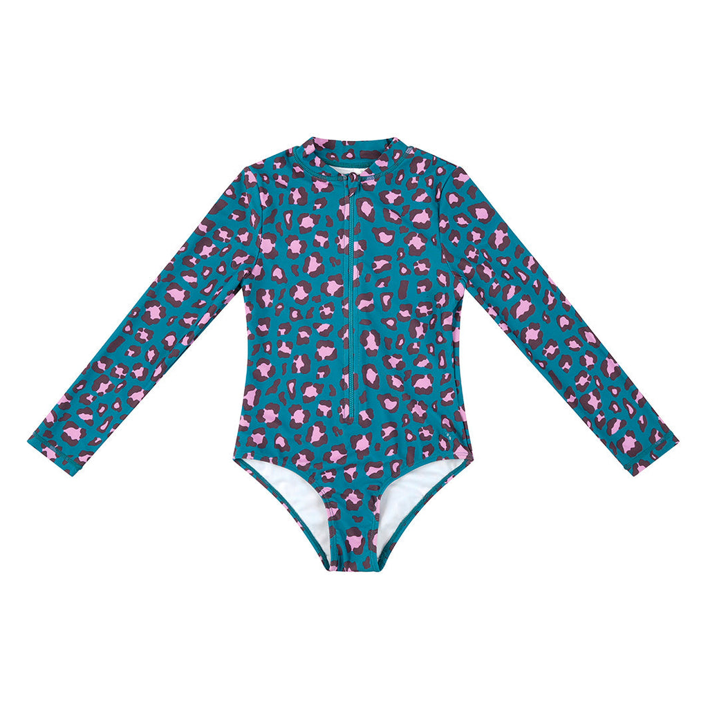  Kids Leopard LS Paddle Suit