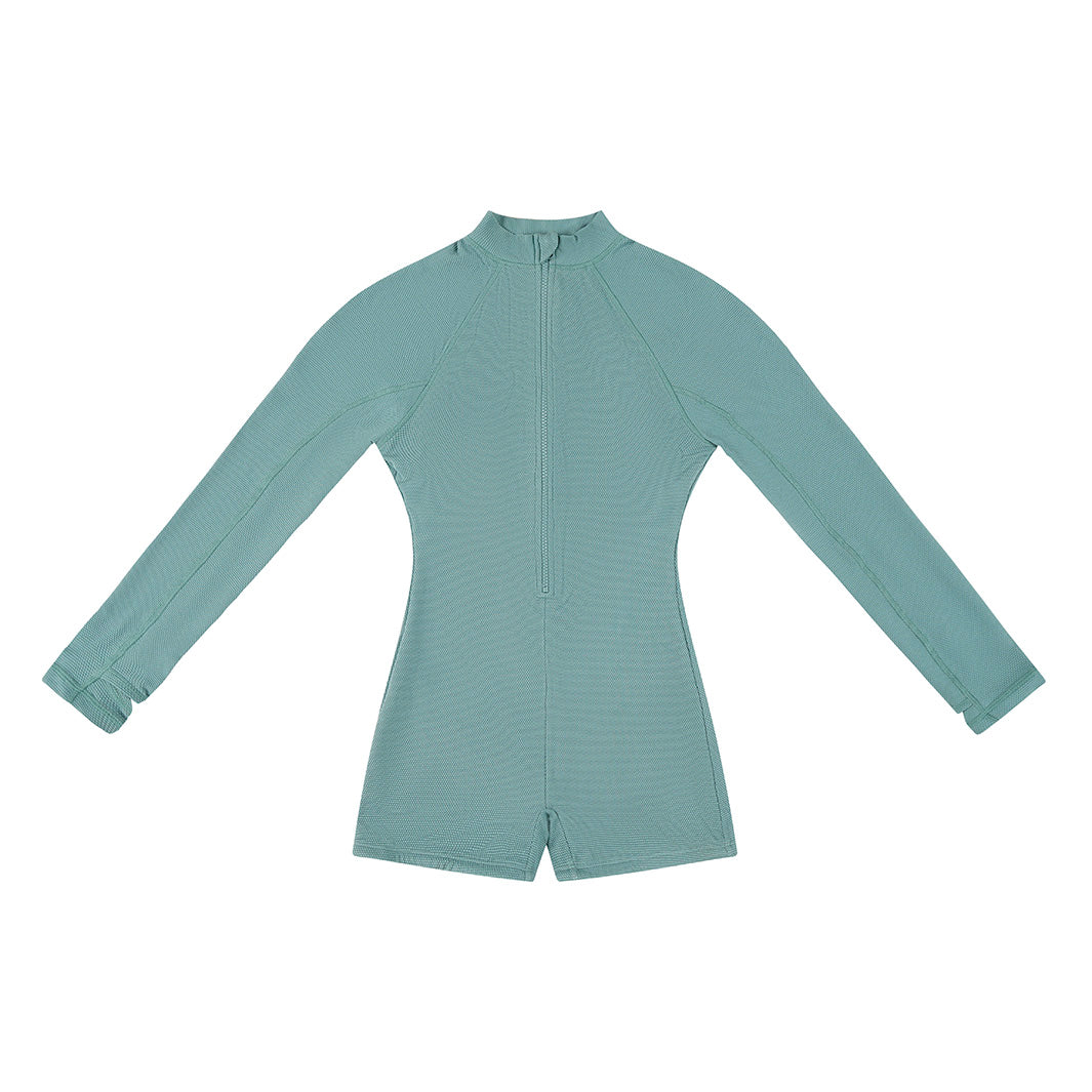  Womens Sea Mist Boyleg One Piece