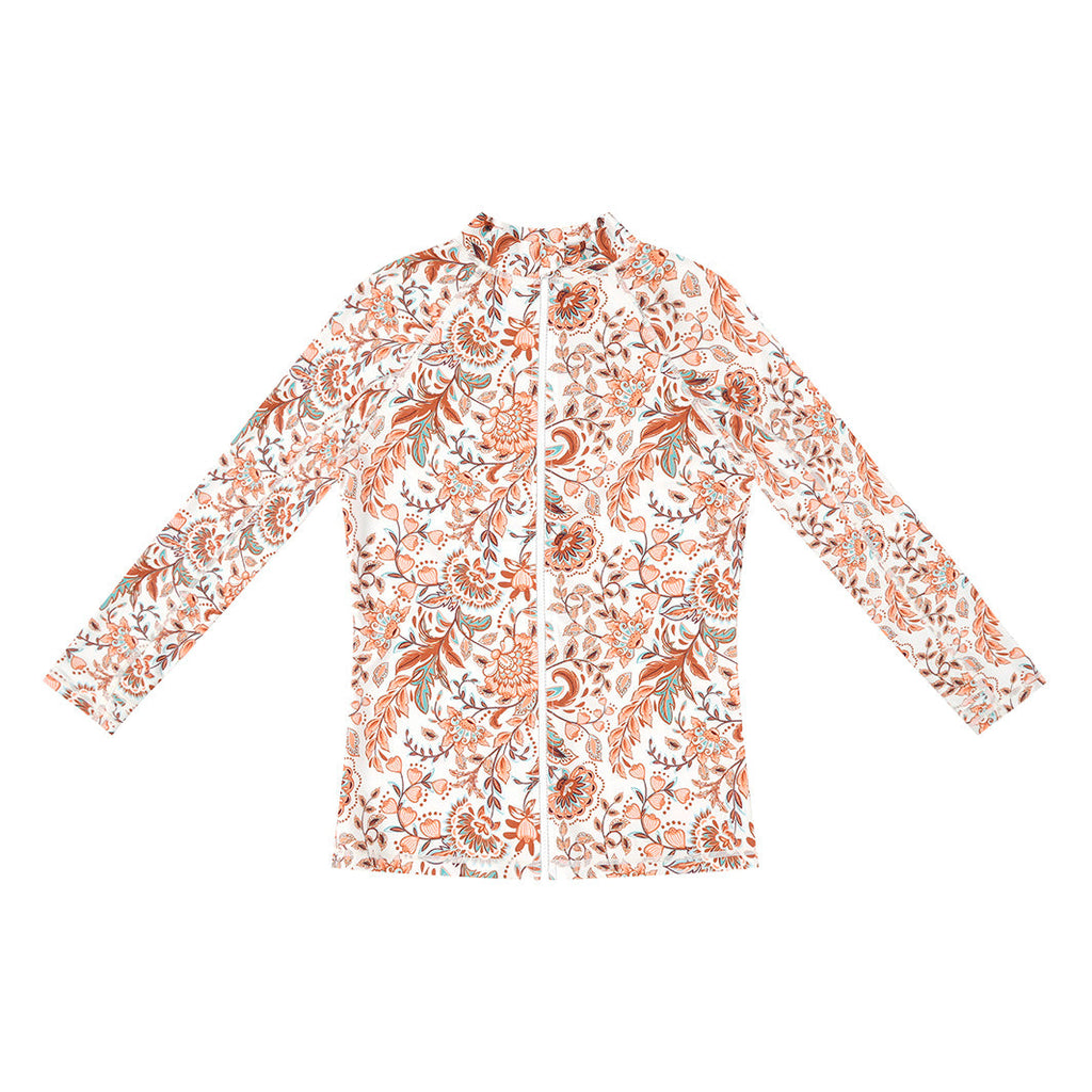  Womens Tropical LS Swim Jacket
