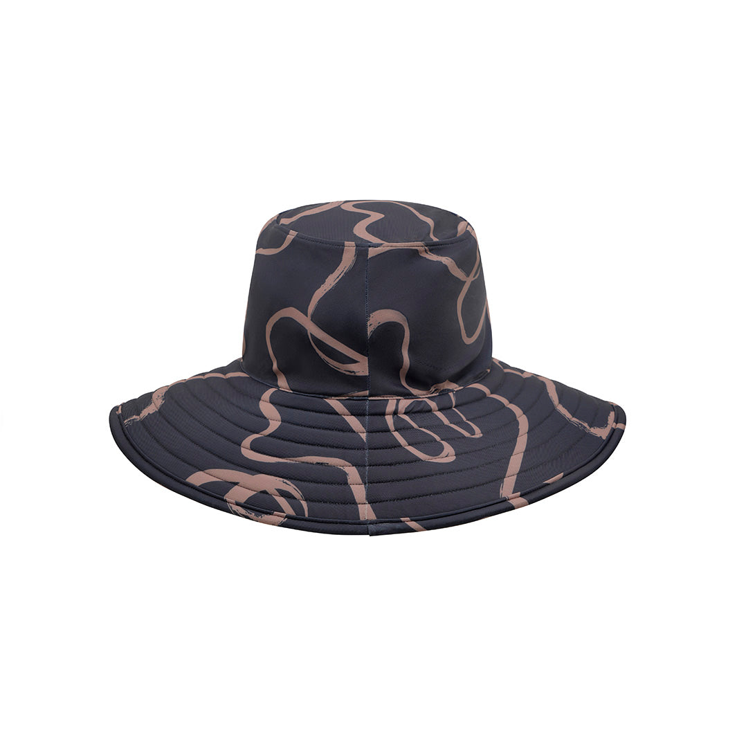  Womens Swirl Swim Hat