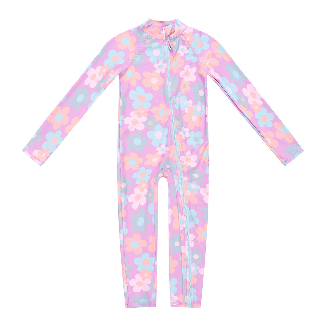  Toddler Posy Swim Zip Suit
