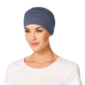  Christine Yoga Turban - Steel Blue