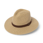  Outback Lightweight Fedora Hat - Natural