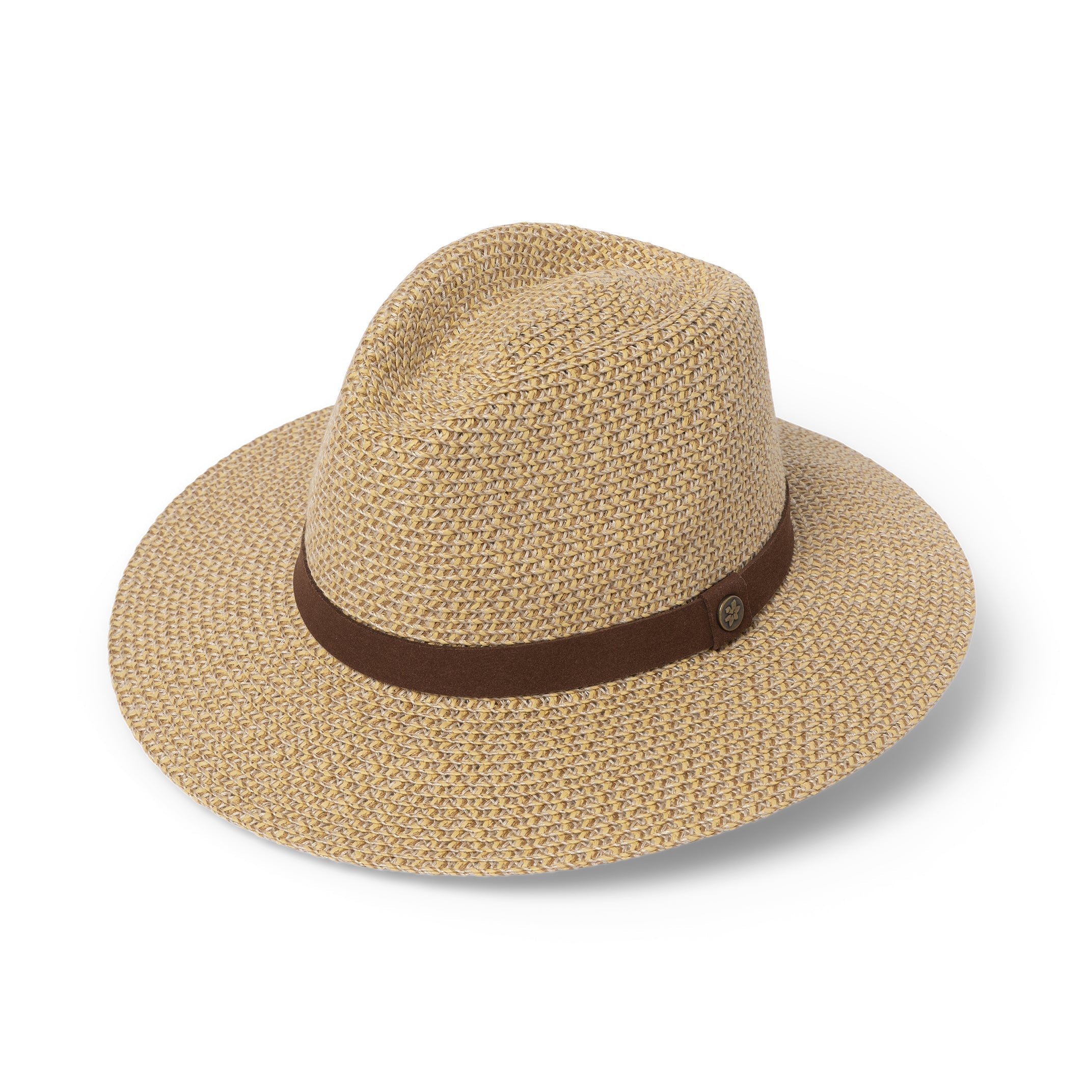  Outback Lightweight Fedora Hat - Natural