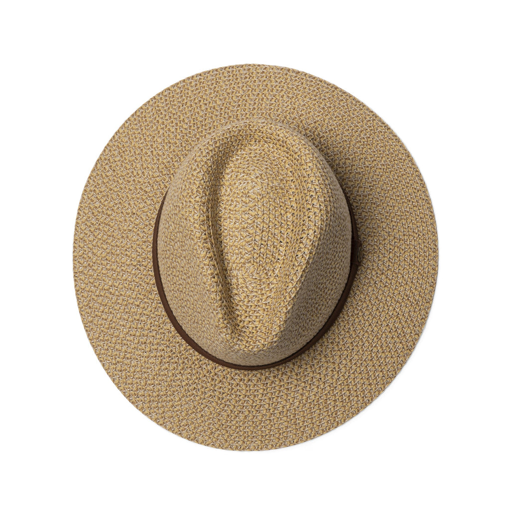  Outback Lightweight Fedora Hat - Natural