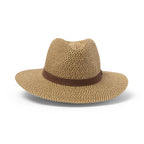  Outback Lightweight Fedora Hat - Chocolate