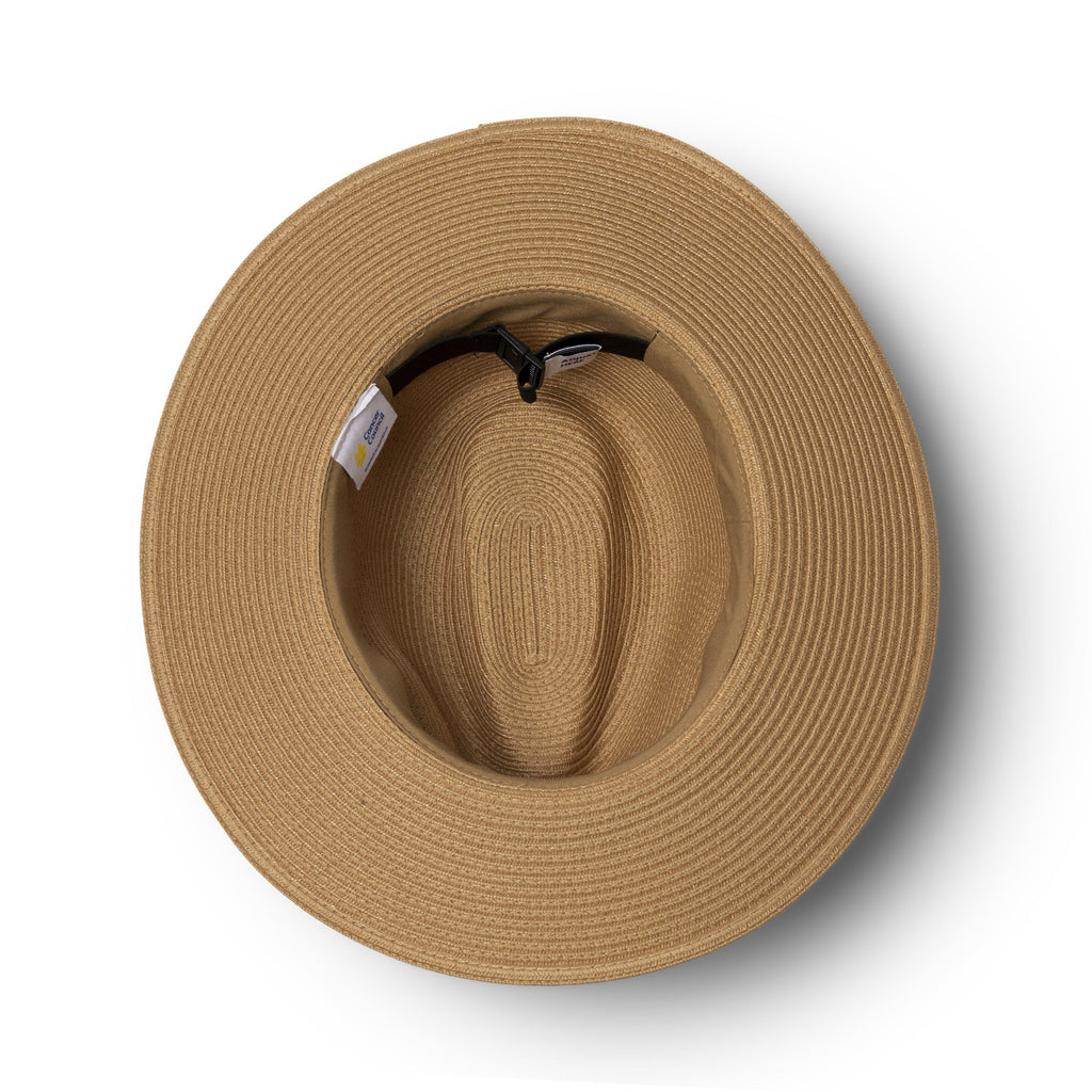  Café Fedora Hat - Camel