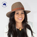  Rowan Fedora Hat - Brown