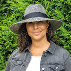  Roberta Fedora Hat - Charcoal