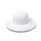  Juanita Capeline Hat - White