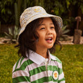  Mario Bucket Hat - Blue Fish