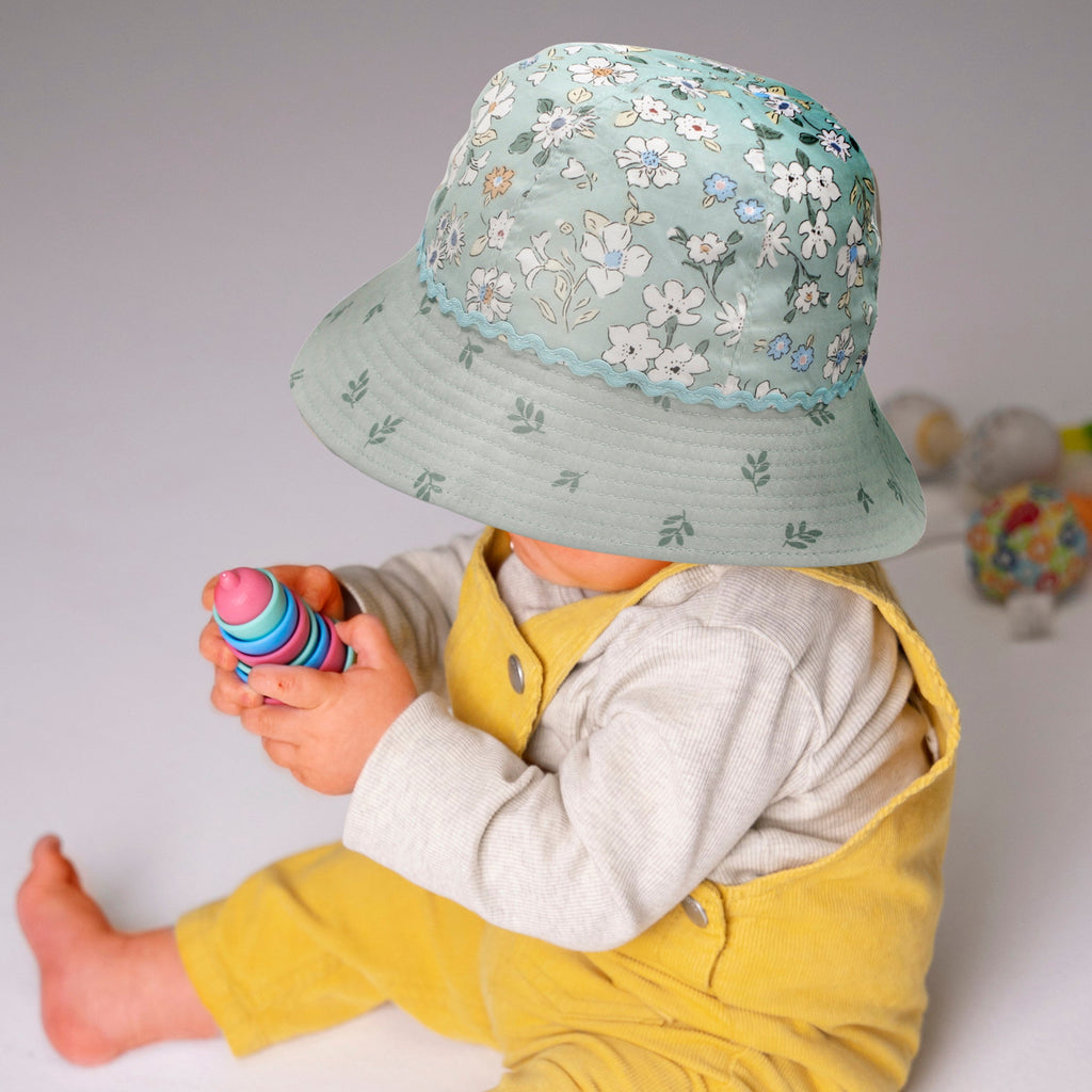  Stevie Souwester Hat - Flower