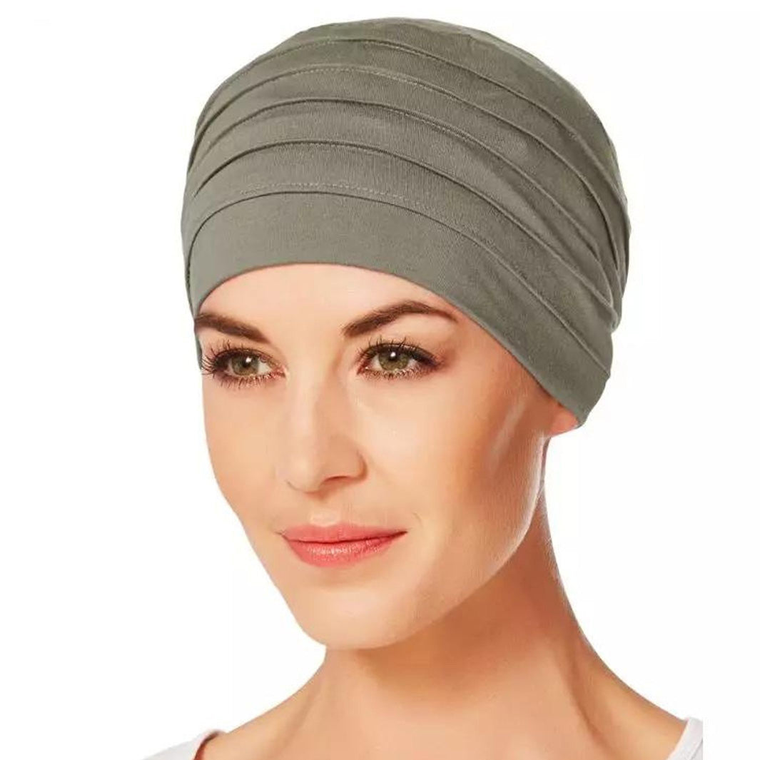  Christine Yoga Turban - Khaki