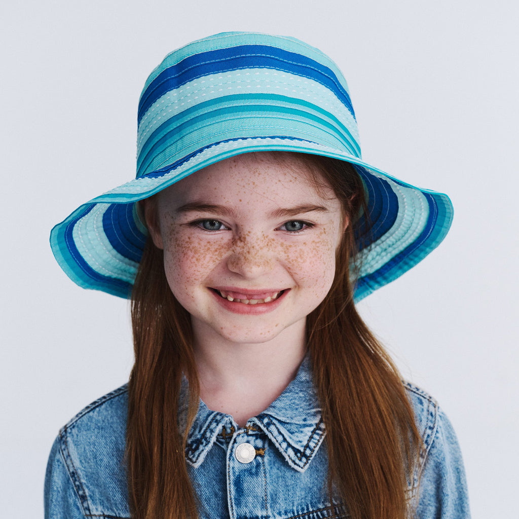  Chloe Bucket Hat - Blue