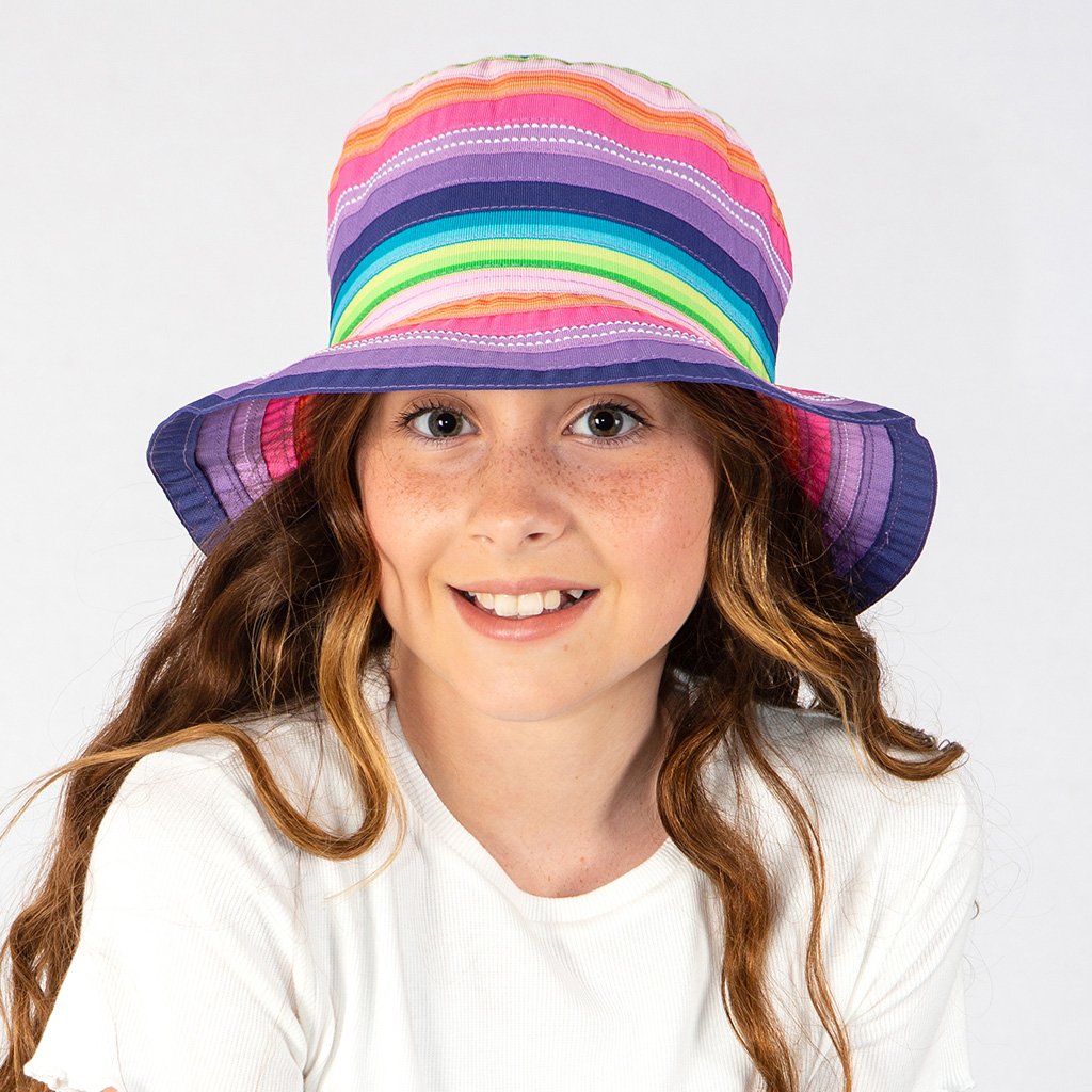  Chloe Bucket Hat - Rainbow