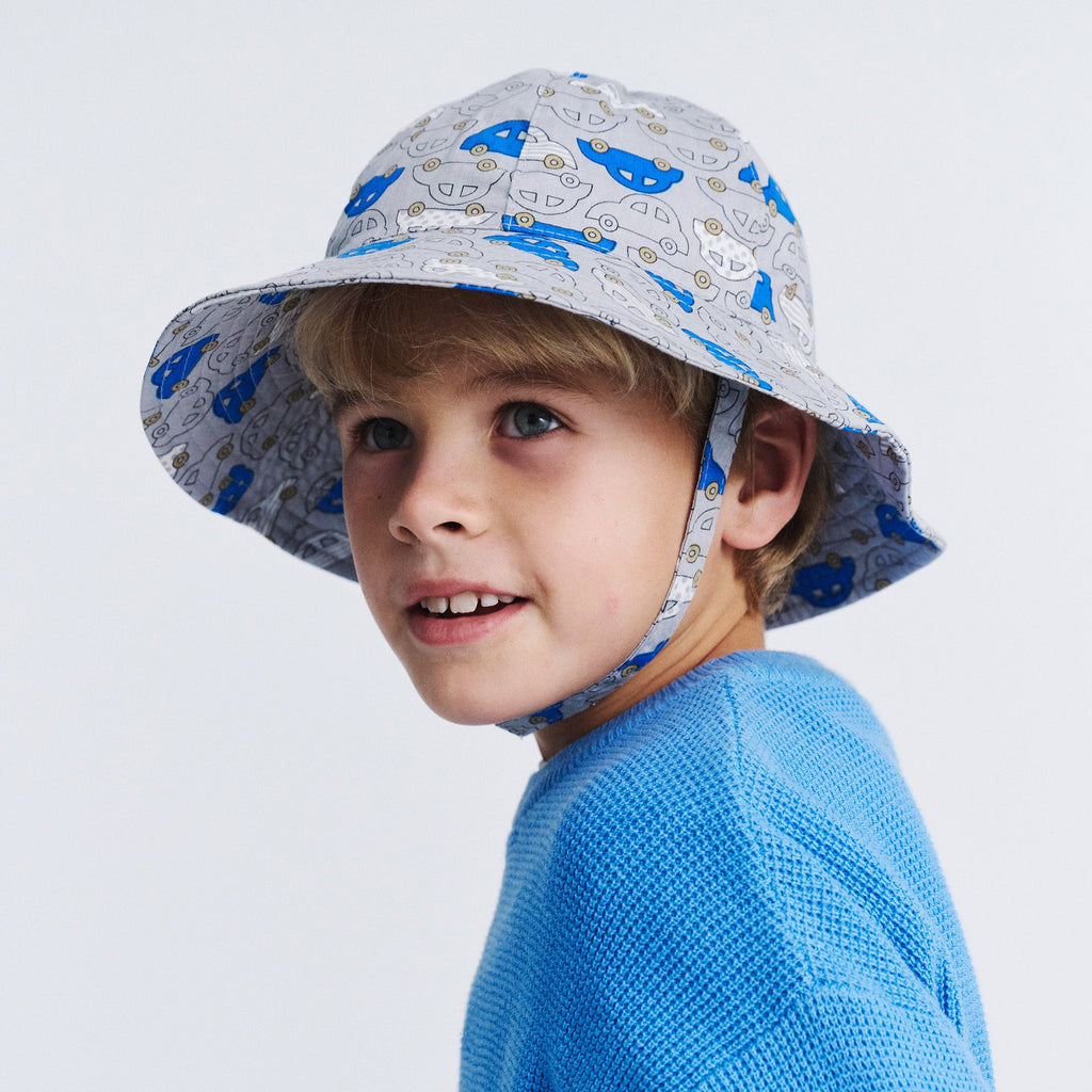  Levi Bucket Hat - Blue Car