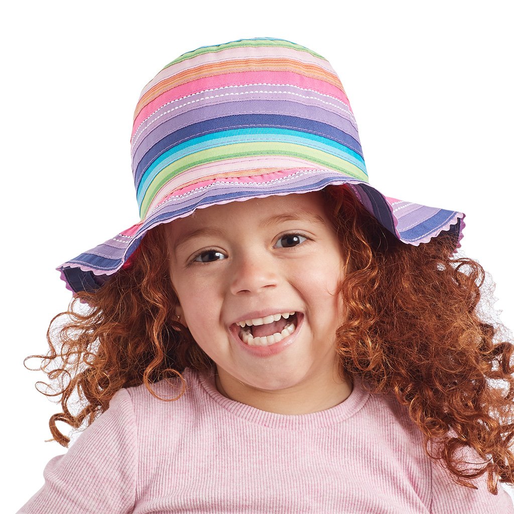  Olivia Bucket Hat - Rainbow