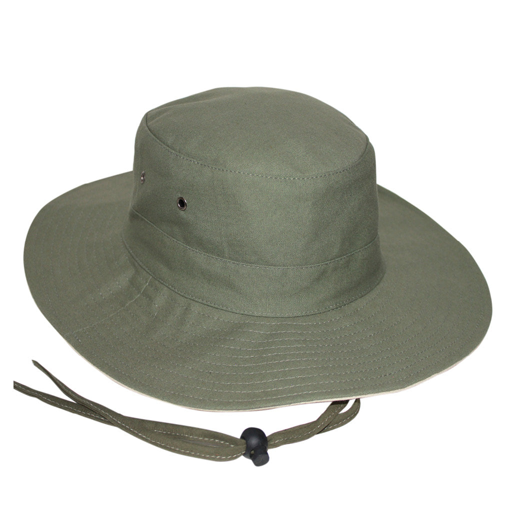  Symonds Kids Cricket Hat - Khaki/Beige