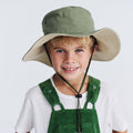  Symonds Kids Cricket Hat - Khaki/Beige