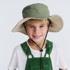  Symonds Kids Cricket Hat - Khaki/Beige