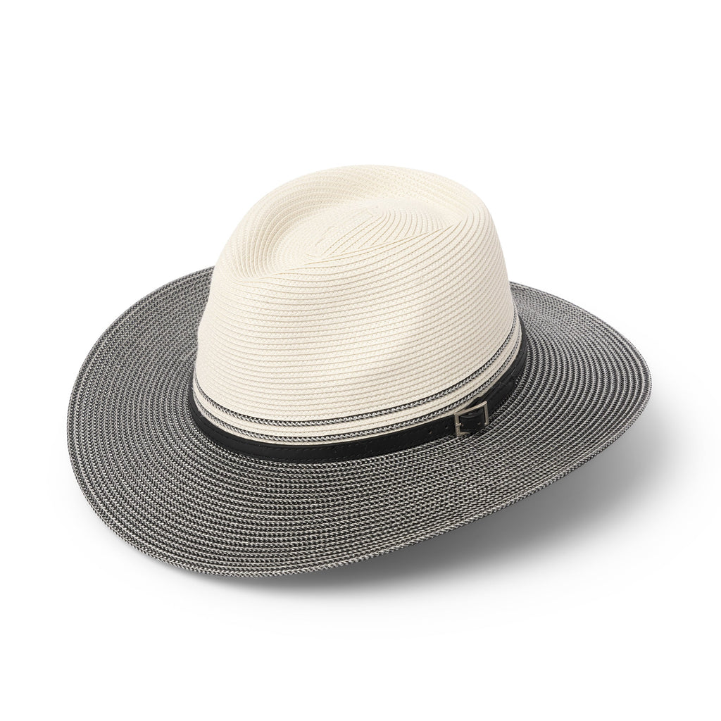  Heritage Town & Country Hat - Ivory/Black