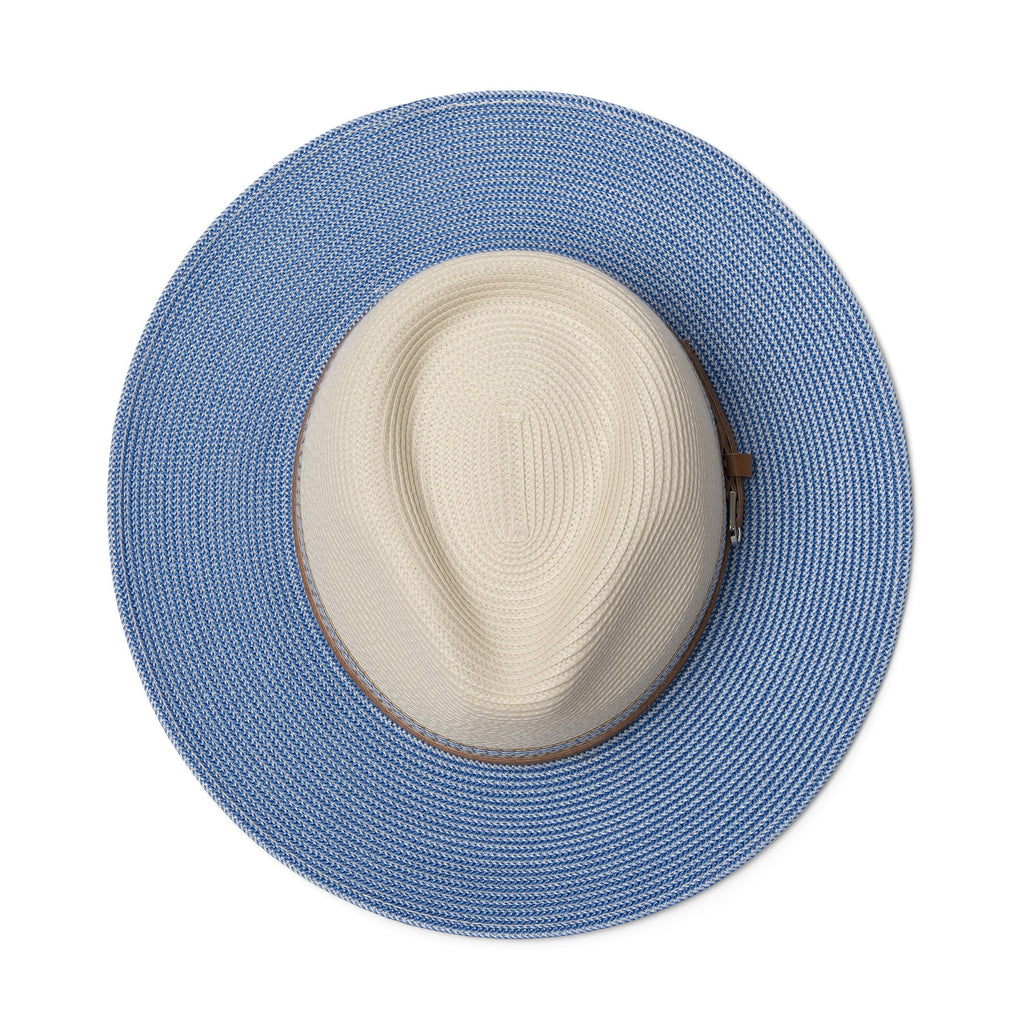  Heritage Town & Country Hat - Ivory/Ice Blue