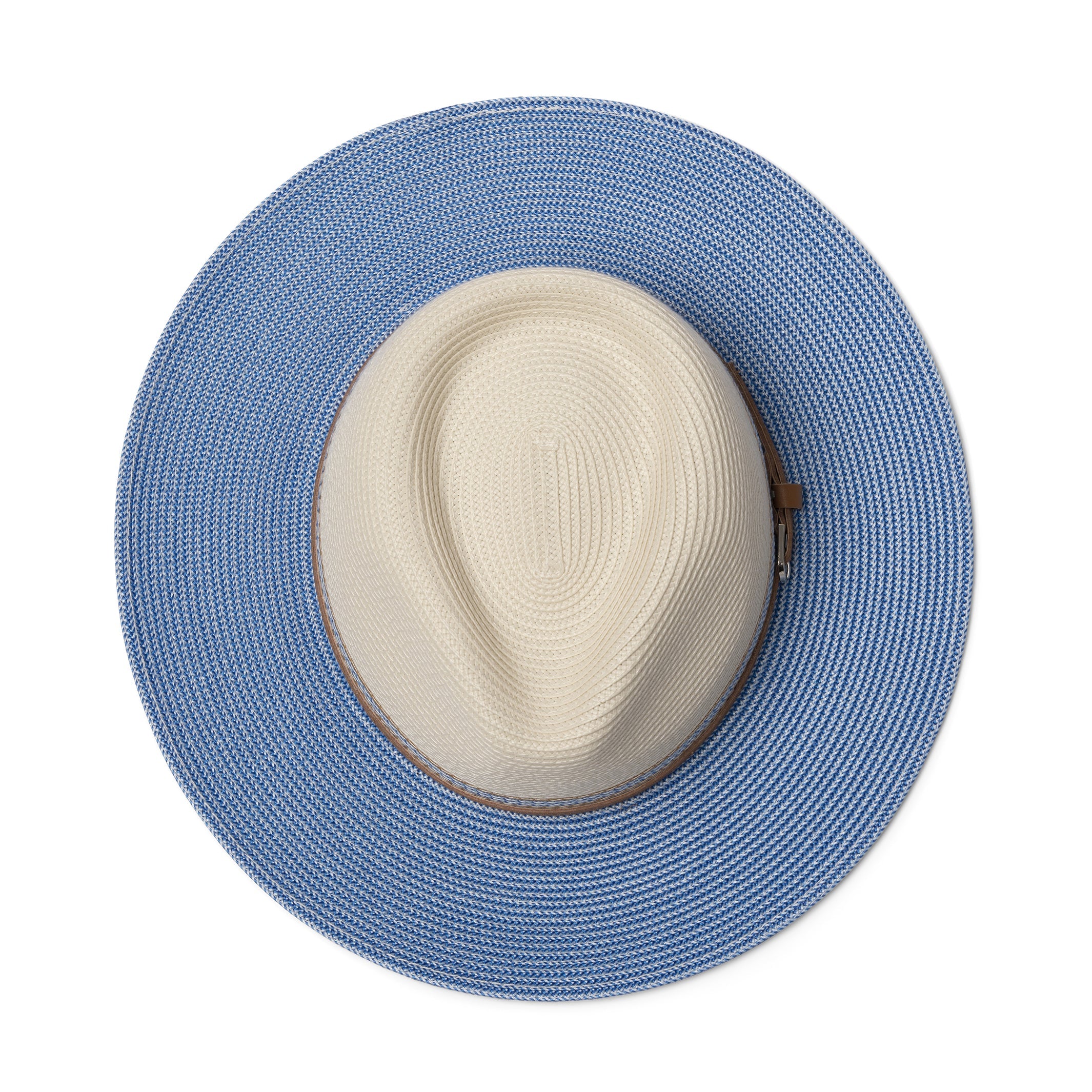 Heritage Town & Country Hat - Ivory/Ice Blue