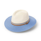  Heritage Town & Country Hat - Ivory/Ice Blue