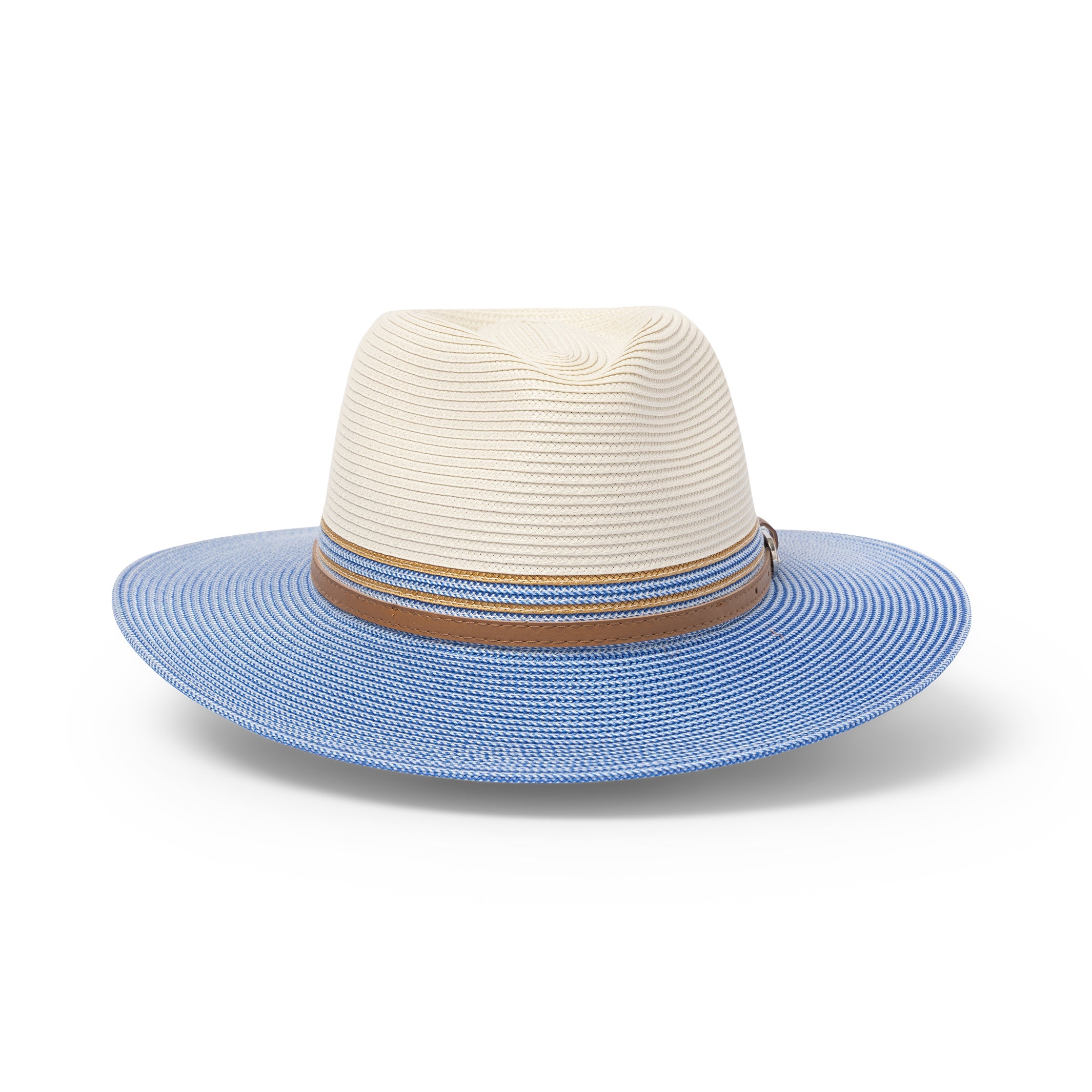  Heritage Town & Country Hat - Ivory/Ice Blue