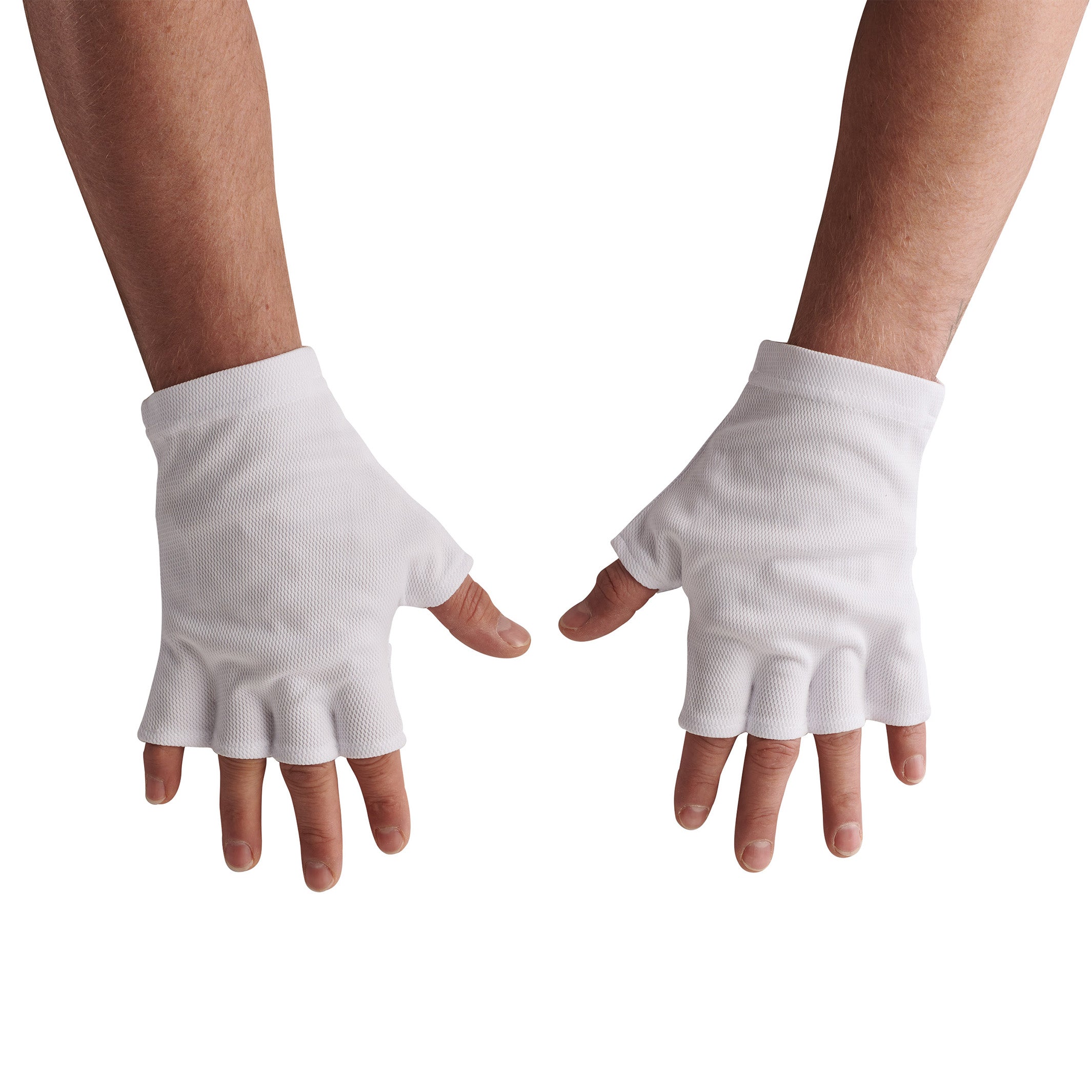  Unisex Sun Gloves - White