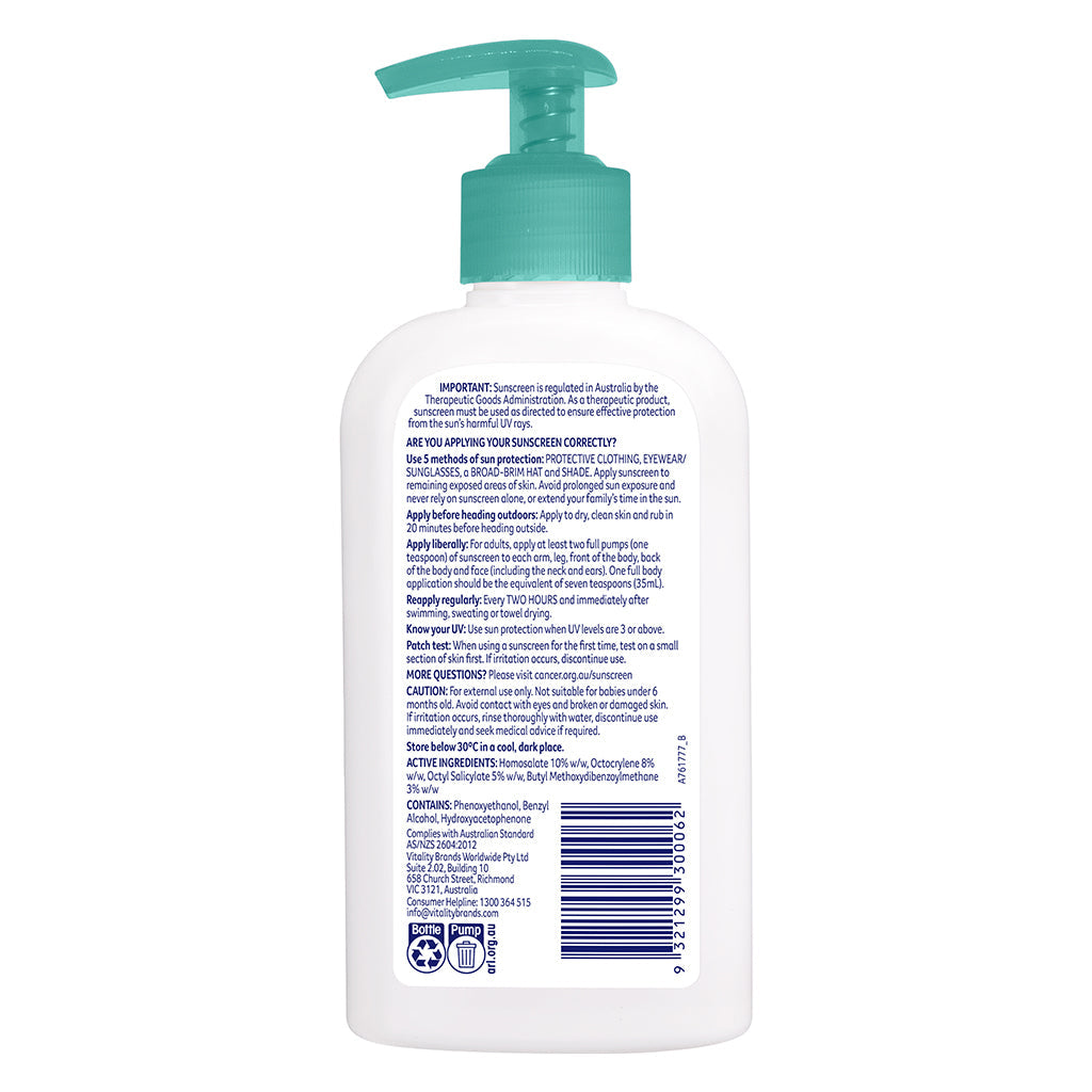  Moisturising Sunscreen SPF50+ 200ml