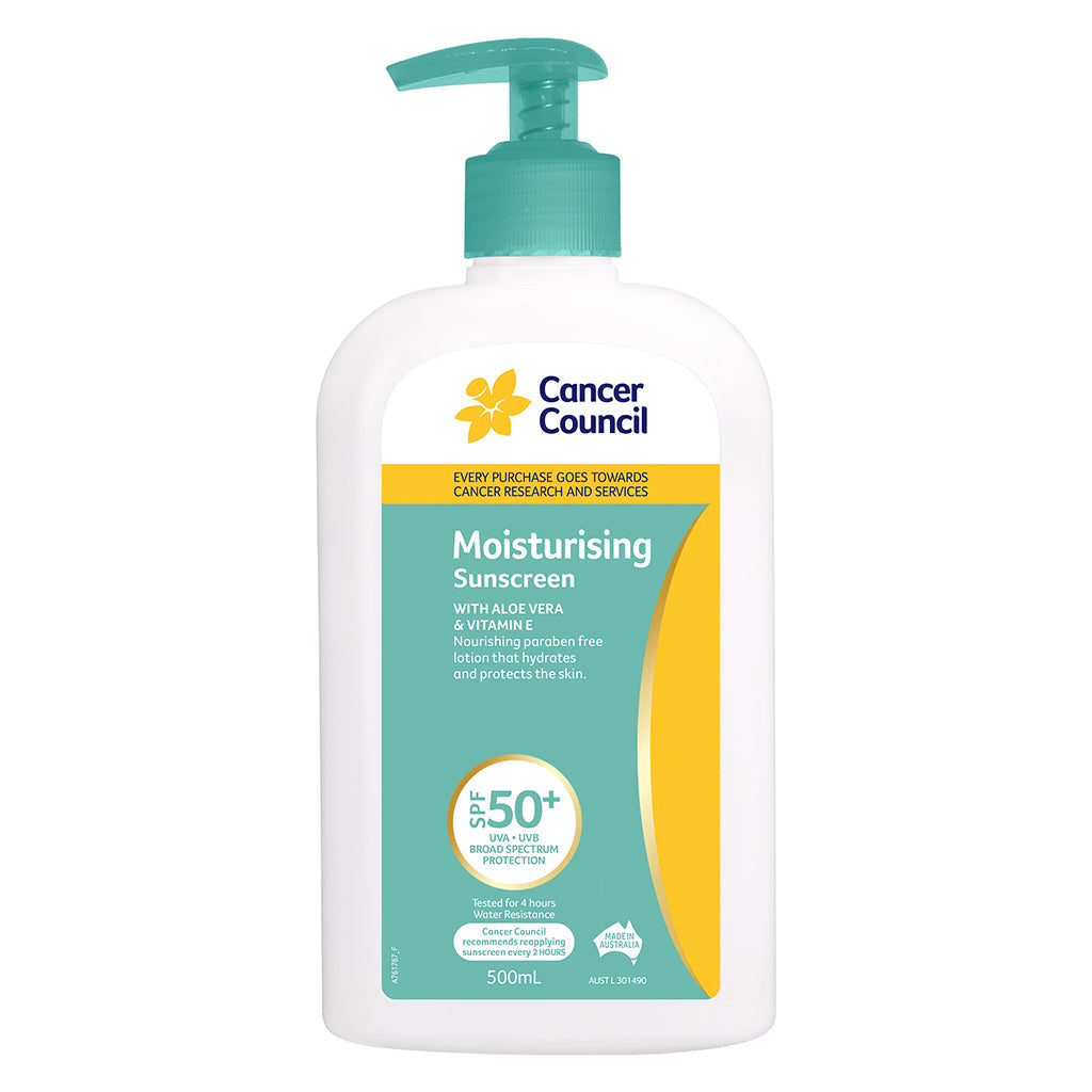  Moisturising Sunscreen SPF50+ 500ml