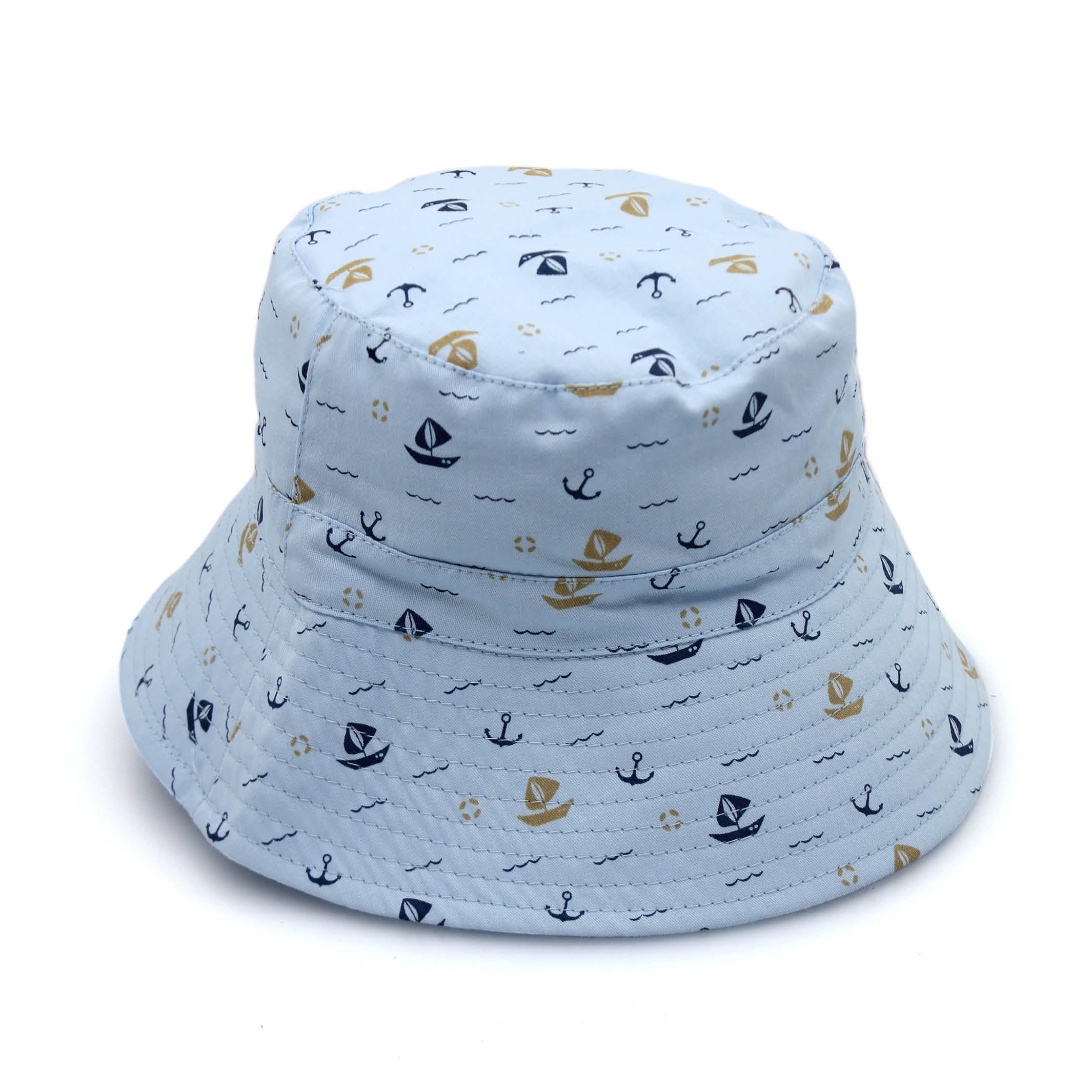  Mario Bucket Hat - Blue Boats