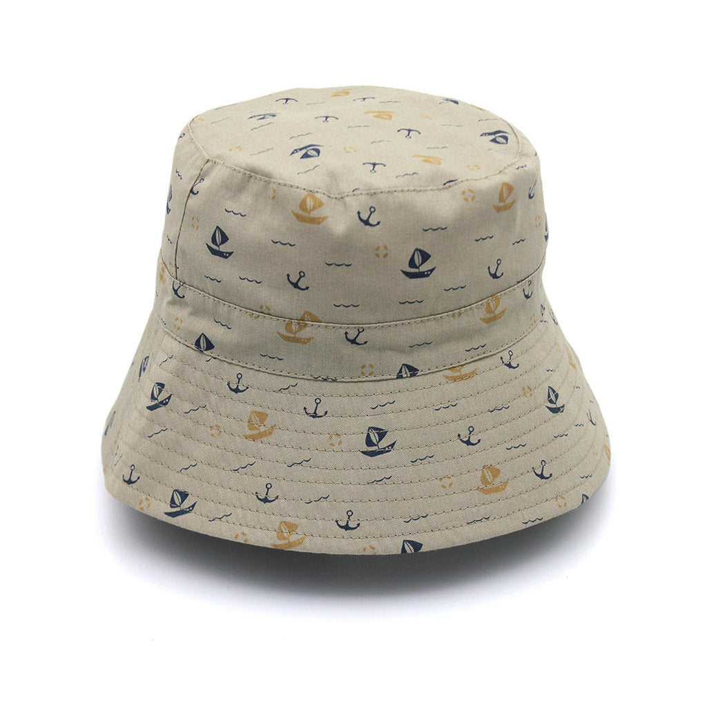  Mario Bucket Hat - Khaki Boats