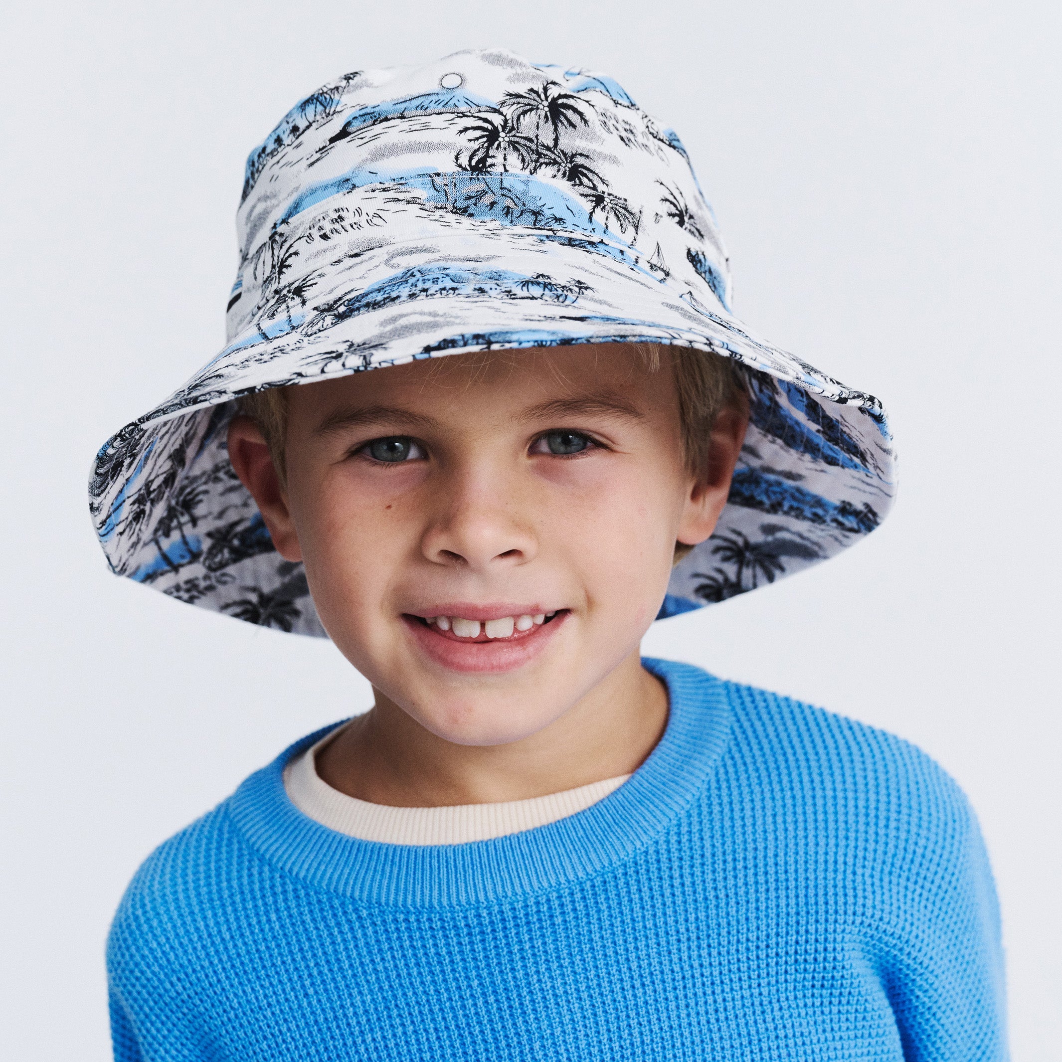  Wade Bucket Hat - Blue