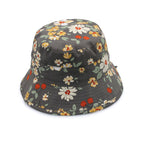  Dora Bucket Hat - Grey Flowers