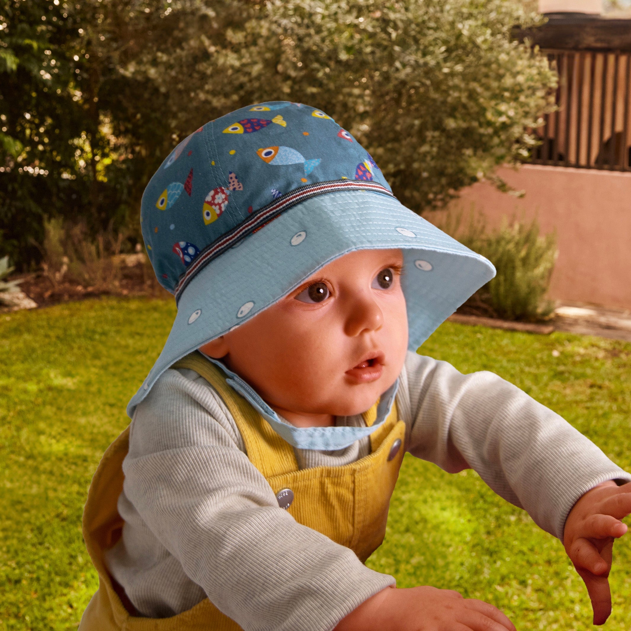  Stevie Souwester Hat - Fish
