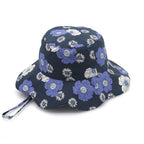  Flora Bucket Hat - Navy