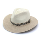  Nadia Fedora Hat - Ivory Camel
